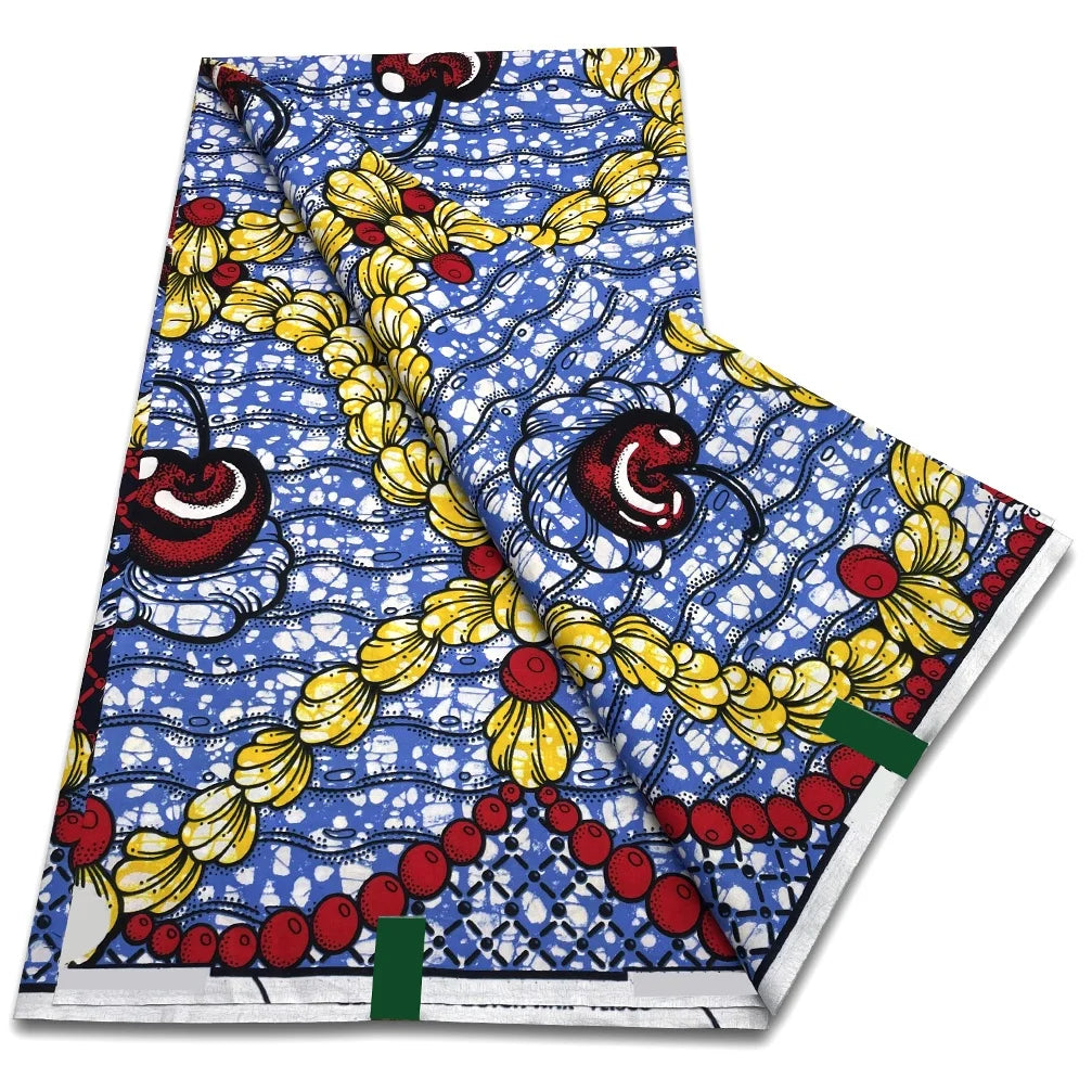Wholesale 100% Cotton Print on Fabric Model Couture Pagne Femme Africain Ankara Print Clothes Custom Print Fabric by the Yard