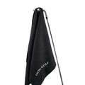 Customization 40*60 cm Microfiber Waffle Golf Towel With Super Strong Magnetic Rubber Logo