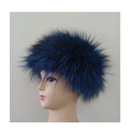 Sample Support Wholesale Home Textiles Hair Accessories Ladies Headwraps Fur Hat Winter Knitted Real fox Fur Headband for Women
