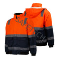 Fluorescent Color Waterproof Invisible Hat High Brightness Reflective Traffic Outdoor Hivis Safety Clothing