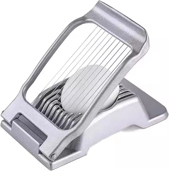 XR Kitchen Gadget Stainless Steel Wire Egg Slicer for Boiled Egg Cutter Dishwasher Safe Strawberry Soft Fruit Vegetable Cutter