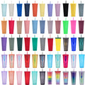 Christmas Custom logo 24oz Reusable Diamond Drinking Cup Multi Color Black Acrylic Double Wall Mug Plastic studded Tumblers