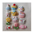 Kawaii Rabbit Flower Bee Candy Resin Charms Pendants for Jewelry Making Earring Necklace DIY Craft Keychain Accessories