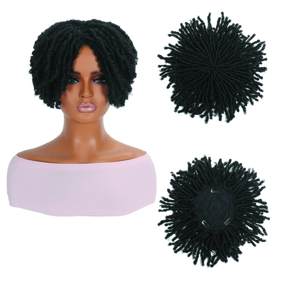 6Inch 110g Explosive Synthetic Dreadlocks for Afro Curly Women and Men