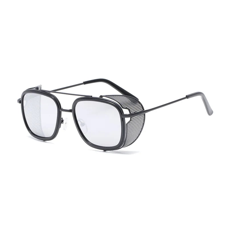 6639 Hot Sales Metal Steampunk Sunglasses Fashion Designer Steampunk Glasses