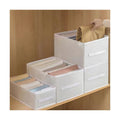 Drawer Closet Organizers Storage for Clothing PP Plate Foldable Wardrobe Clothes Organizer