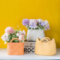 Ceramic Minimalist Vases Nordic Creative Handbag Vase Bag Tabletop Vase Modern Home Garden Decoration Daily Life Aceptable