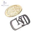 Blu Flut New Fashion Custom logo Stainless Steel Belt Buckle for Men Belt