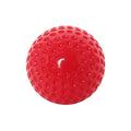 Custom LOGO 9 Inch Red Dimpled Baseballs Pitching Machine Baseballs PU Material Dimpled Baseball Softball