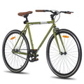 JOYKIE Factory Wholesale 700c Green Fixed Gear Bike Bicycle Steel Fork Material