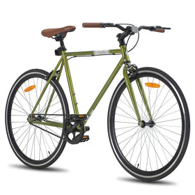 JOYKIE Factory Wholesale 700c Green Fixed Gear Bike Bicycle Steel Fork Material