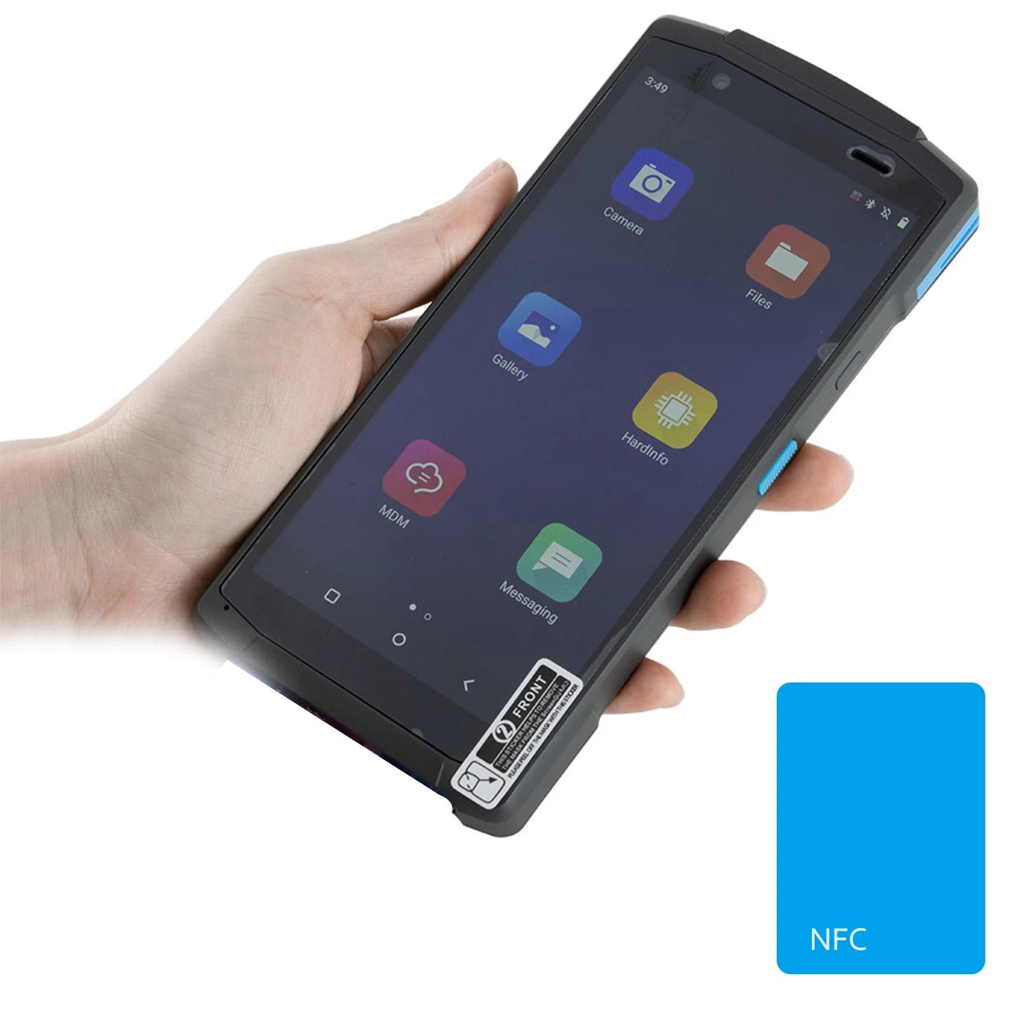 Handheld Smart MSR/IC/NFC Card Payment Machine WiFi 4G BT Android POS Terminal with Touch Screen HCC-CS20