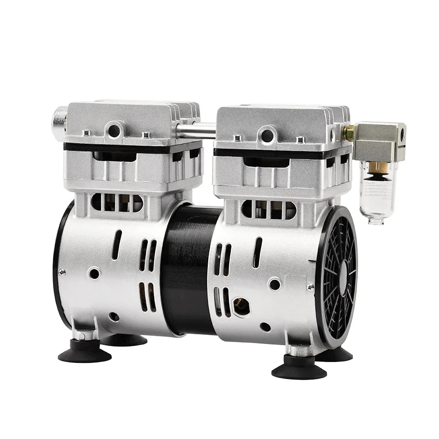 High Flow Low Noise New Design 220V Oil Free Piston Pump OEM for CNC and Dental Machine MegaBDM