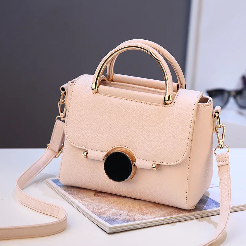 New Style Casual Tote Handbag for Lady Single Shoulder Diagonal Span PU Portable and Formal