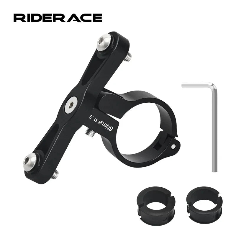 RIDERACE Bottle Cage Conversion Aluminum Alloy Rack Hanging MTB Bike Kettle Bracket Adapter Water Cup Holder Cycling Accessories