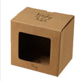 Manufacturer's Cowhide Carton Customized Mug Packaging Box Coffee Mug Cup Luxury Gift Box Packaging