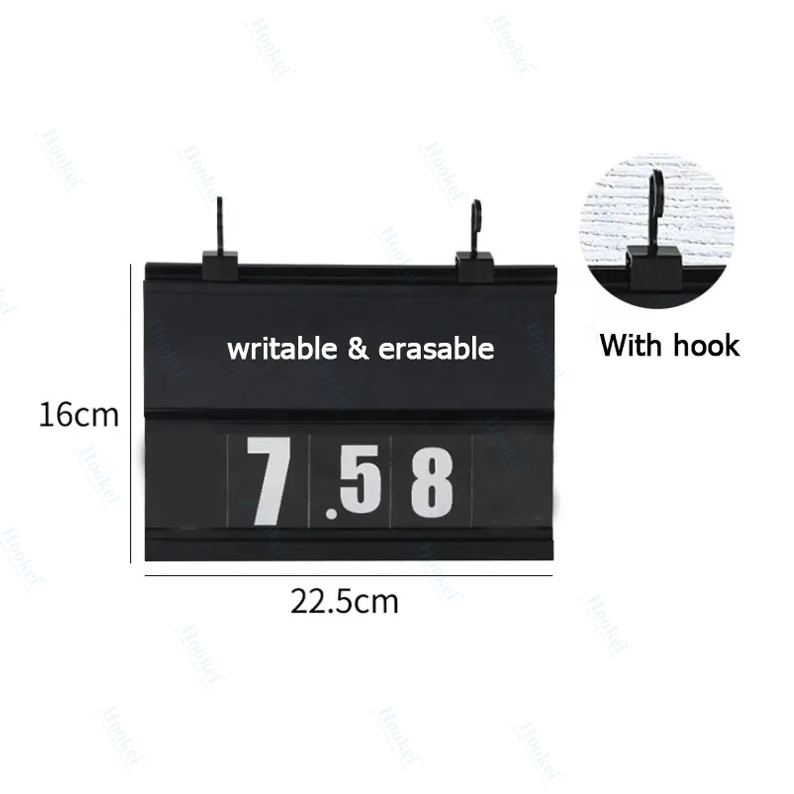 Pvc Plastic Store Product Display A4 A5 Frame Supermarket Plastic Price Frame Display Sign Holder Price Board