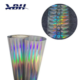 Laser Holographic Silver Self Adhesive Color Cutting Vinyl for Advertising Car Wrap Car Sticker