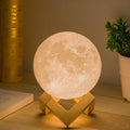 3D Moon Lamp 16 Colors Touch Night Light With Remote Control and USB Rechargeable LED Night Light for Home Decoration