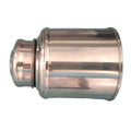 Food Grade Stainless Steel Container for Tea Coffee  25g Stainless Steel Tea Coffee Container with Double  Lid