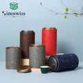Custom Printed Recyclable Cardboard Cylinder Box Paper Tube Packaging Metal Lid Twist Cap for Nuts Coffee Tea-Vanishing Stamping