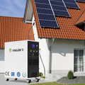 Home Energy Storage 6kWh 6.6kwh Portable Solar System All-In-One Built-In Inverter LiFePO4 Lithium Battery Hybrid Grid
