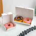 Wholesale Eco Friendly Disposable Food Grade 3 6 12 Mochi Donuts Cookie Packaging Box Pastries Donuts Mochi Donut Box