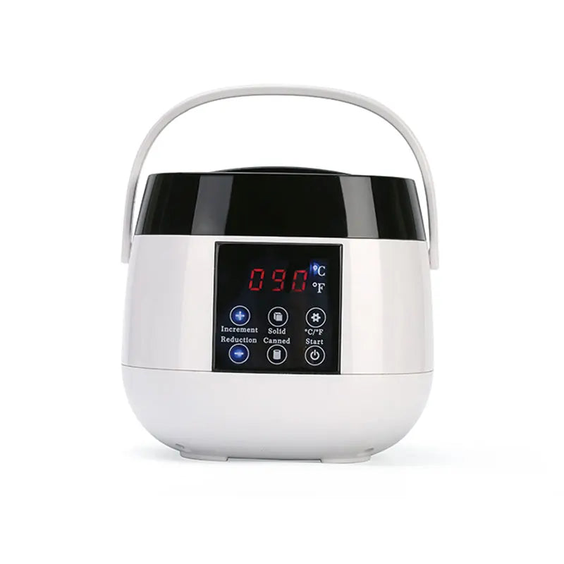 Hot Selling Hair Removal Electric Wax Warmer Machine Heater  Smart LCD Display Single Capacity 500ml With Hard Beans Kit Set