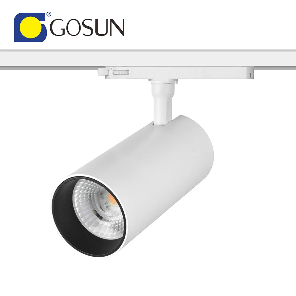 European Standards 42w Super Brightness Led Adjustable Track Light Cob Led Track Lighting with 5 Years Warranty Spotlight