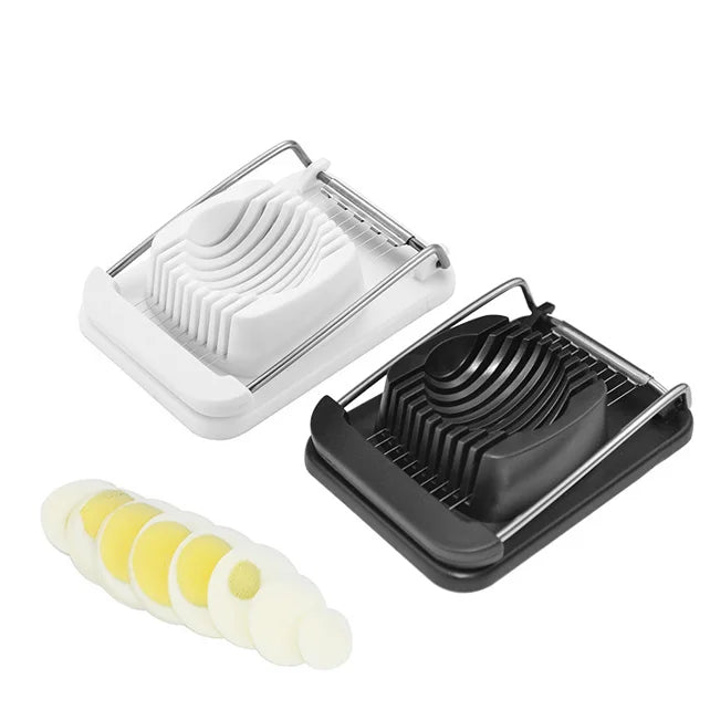 Egg Slicer Cutter Vegetable Fruit Slicer 3 in 1 Multifunction Kitchen Cutter Tool Egg Slicer With 304 Stainless Steel Wires