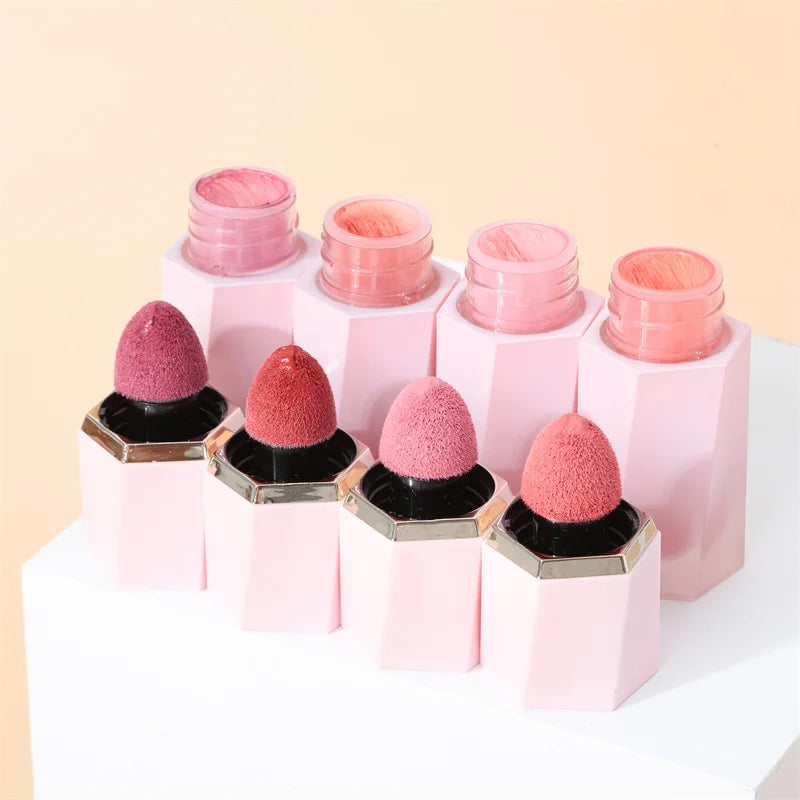 Wholesale Custom Vegan Blush Cruelty Free High Pigment Liquid Blush Stick Pink Liquid Matte Blush Private Label