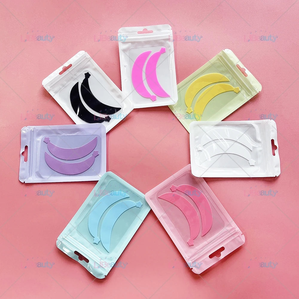 2023 New Arrival Private Logo Anti Wrinkle Eye Mask Silicone Eye Patch Pad Reusable Silicone Under Eye Patches
