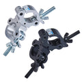 30mm Width Swivel Truss Clamp Fit Tube for 2 Inch (38-52)mm TrussAluminum Double Clamps for Truss300KG Load Swivel Coupler