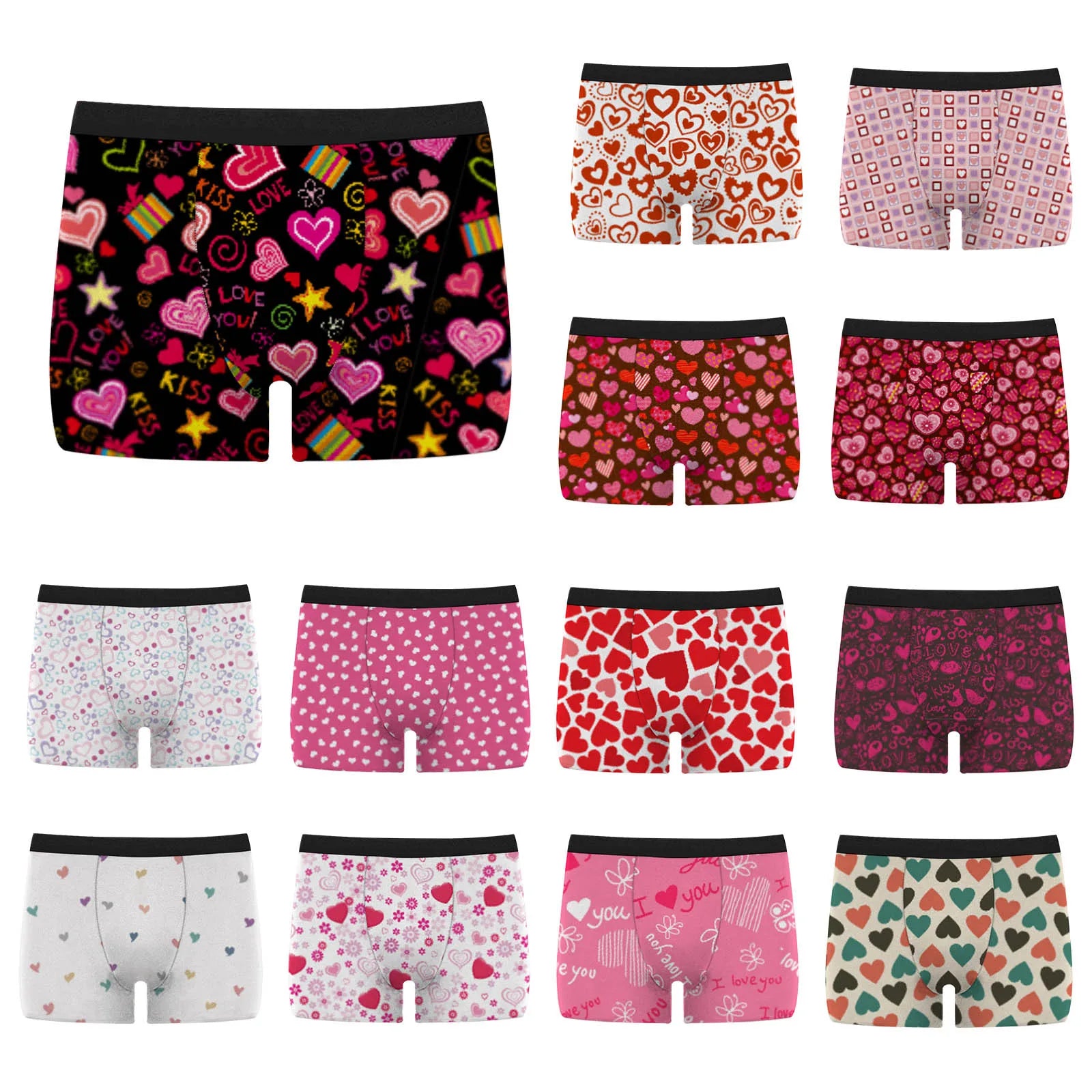 Wholesale Custom Logo Fashion Mens Underwear Breathable Men Seamless Boxer Shorts Night Boxers for Men's