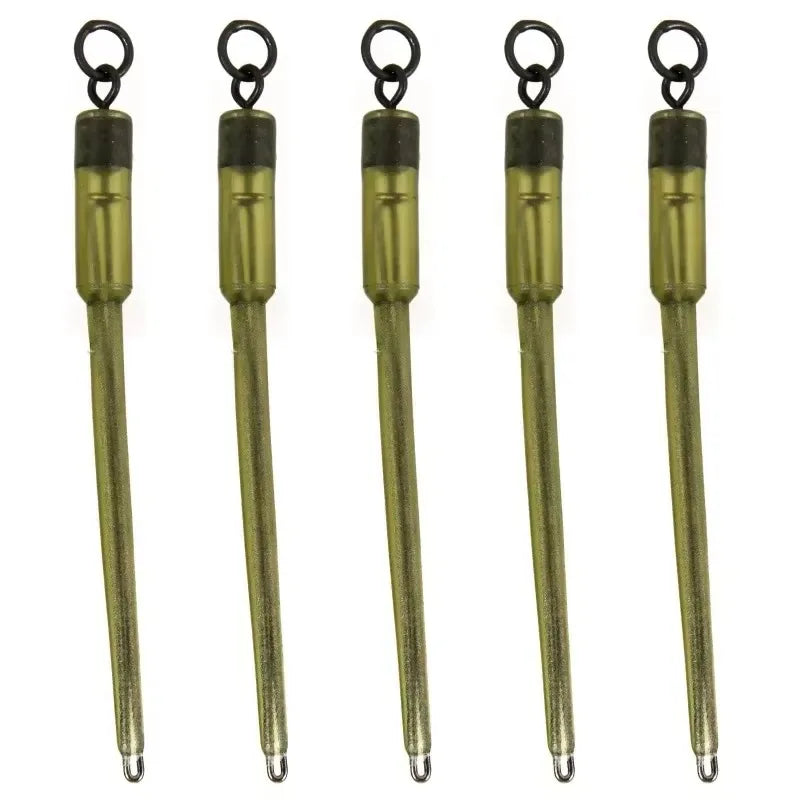 Carp Outline Long PVA Bag Stems with Solid ABS Tail Rubbers Coarse Lead Clip Terminal Tackle Accessories