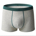 Wholesale Mid-Rise Cotton Boxer Briefs for Men Breathable Printed Knitted Underwear Shorts Customizable