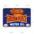 Vintage Motor Oil Metal Sign Retro Metal Poster Man Cave Car Metal Wwall Art Decor Retro Oils Tin Sign
