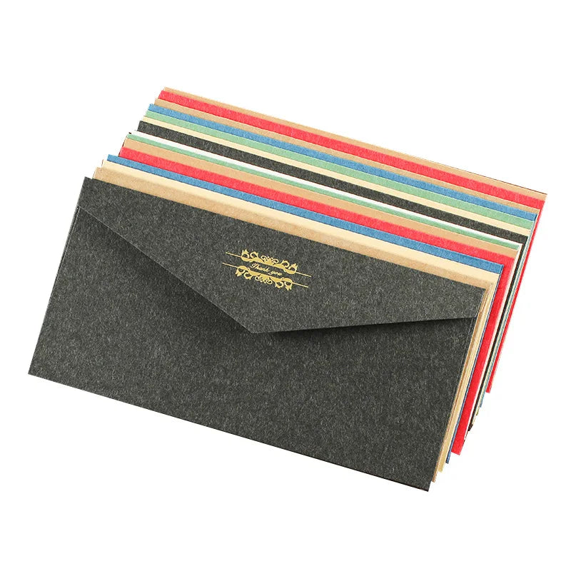Wholesale Custom A6 Cardboard Cash Envelope Folding Paper Gift Packaging Printed to Order