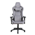 Luxury Executive Office Chair 4D Adjustable Armrest Stainless Steel Frame Fabric Upholstery Ergonomic Design Revolving Butterfly