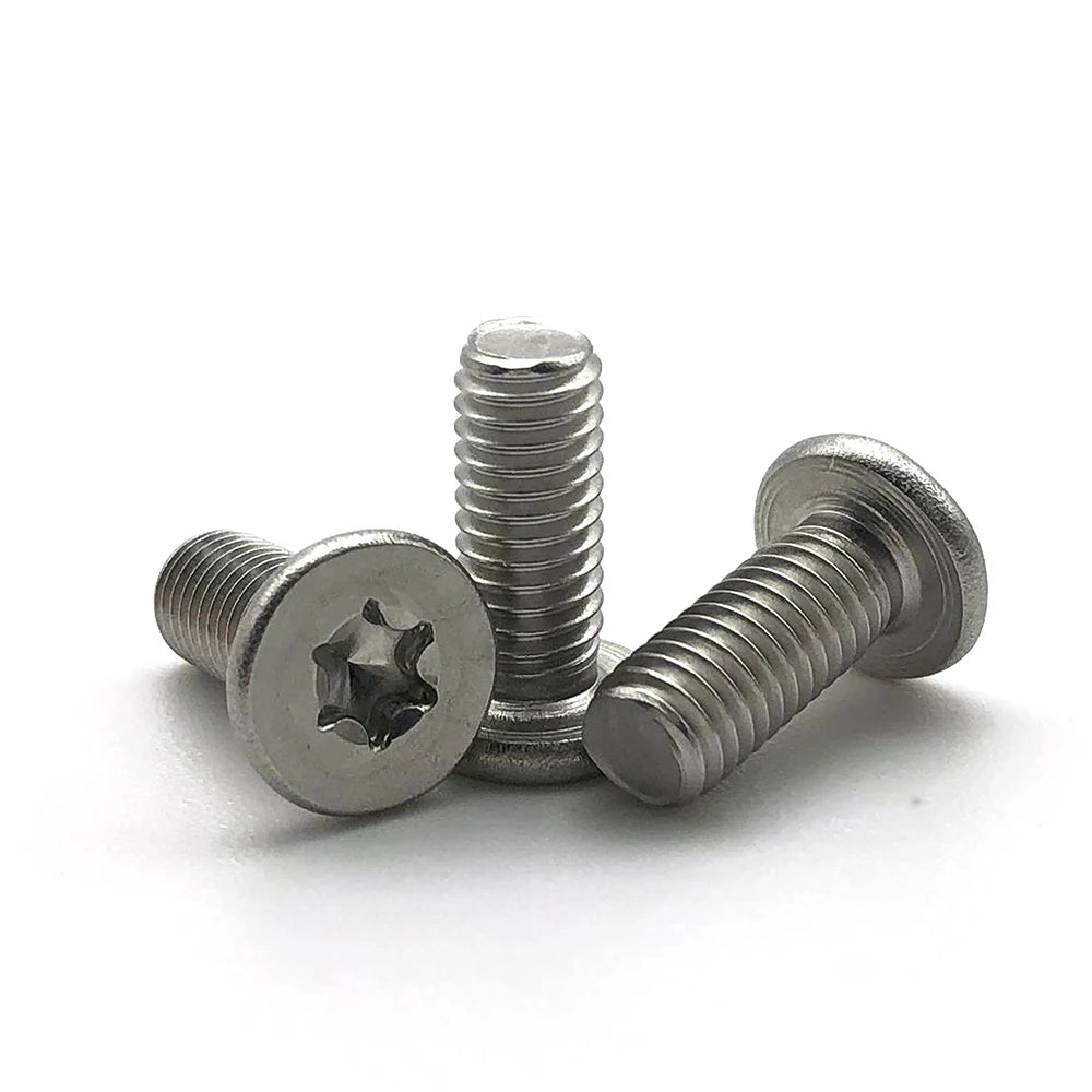 Stainless Steel M2 M2.5 M3 M4 M5 M6 M8 ultra Low Profile Torx Thin Head Machine Screw