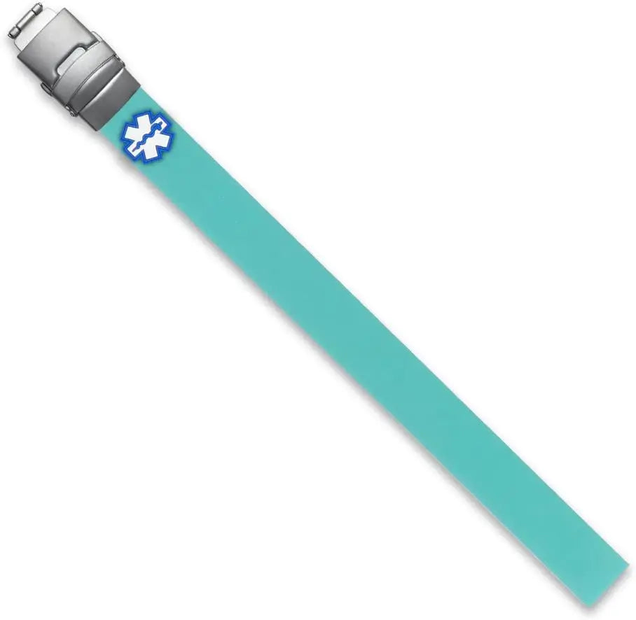 Personalized Rubber Bracelet Wrist ID Elite - Identification Bracelet ID Wristband and Sport ID