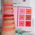 Oem Private Label Contour Setting square Pan Makeup Blush Palette Vegan