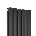 Anthracite  Wall-Mounted Vertical Radiator Square Industrial Design Home Heating Radiator for School on Sale