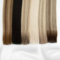 Leshine Top Quality European Straight Genius Hair Extension New Handtied Weft Genius Weft Hair Extension