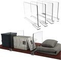 Acrylic Shelf Divider Clear Dividers for Closet Shelves