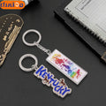 Custom Soft Enamel Keychain Fashionable Metal Keyring UV Print Personalized 3D Logo Promotional Business Gifts Luxury Keychain