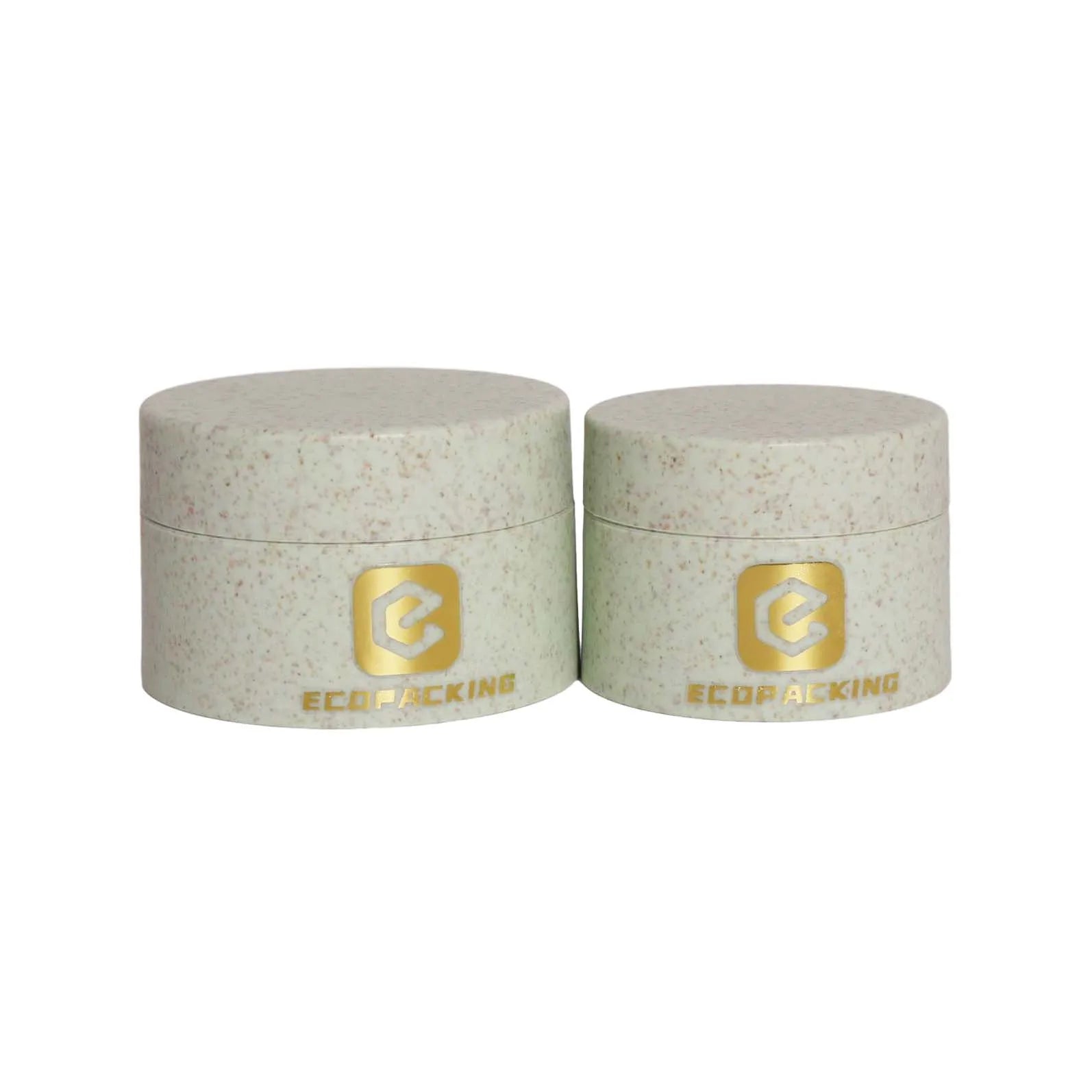 Refill Wheat Straw Cosmetic Jar 10ml 20ml 30ml 50ml 100ml 150ml 200ml 250ml Plastic Cream Jar for Body Butter