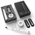 Customized Rechargeable Sonic Electric Toothbrush with Soft Bristles Waterproof Travel Case & Toothbrush Head IPX7 Rated