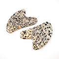 DIY Gua Sha Natural Speckle Stone Crystal Stone Body Care Massage Board New