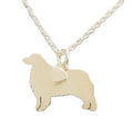 Factory Wholesale Stainless Steel Australian Shepherd Dog Necklace
